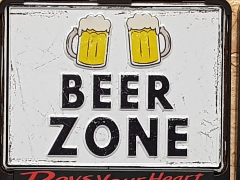 BEER ZONE сувенирный знак