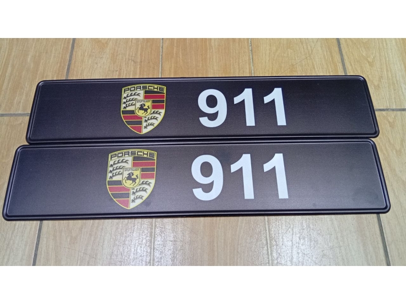 Сувенирный номерной знак 911