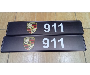 Сувенирный номерной знак 911